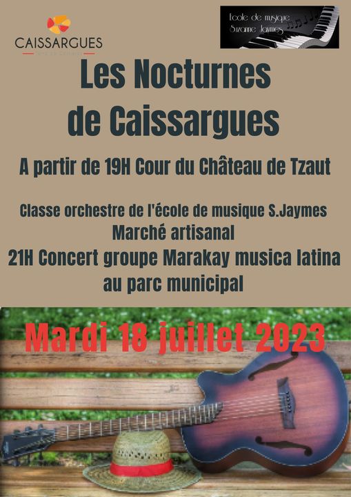 Les Nocturnes de Caissargues : 3ème volet Ce mardi 18 juillet 2023, c'est en co... 9 348295995 270485185671521 2574030910278611283 n