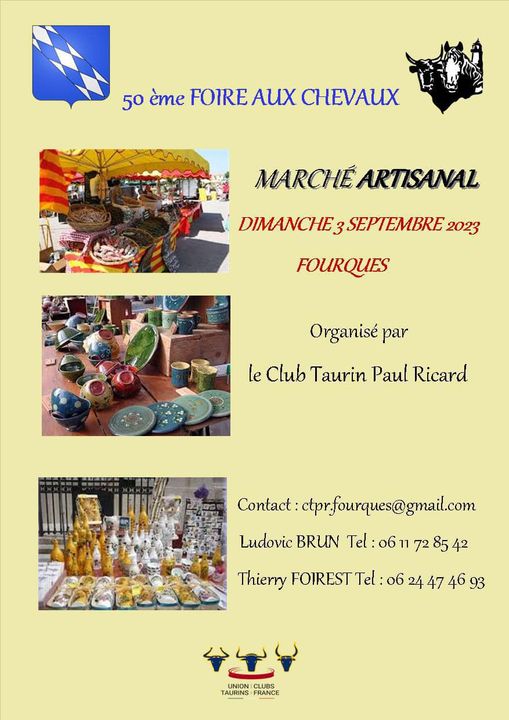 Le CTPR de Fourques organise le dimanche 3 septembre sa traditionnelle Foire aux... 15 351380829 6203358263104697 3813979138558354089 n